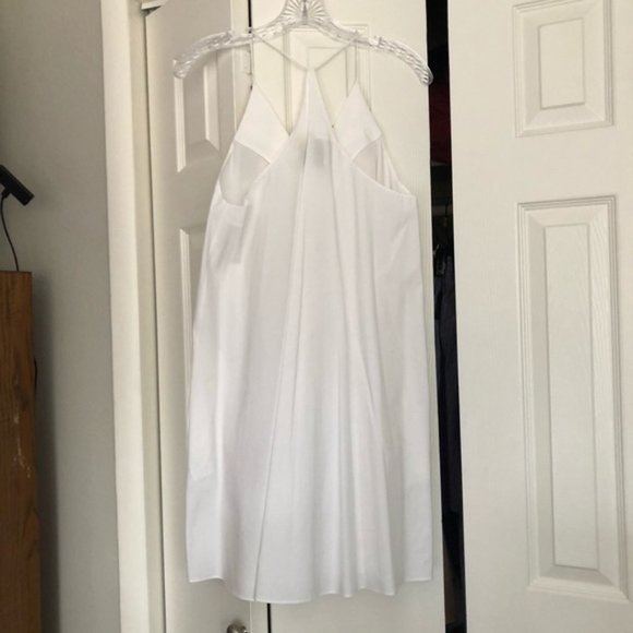 New 3.1 Phillip Lim cotton zip trapeze tent swing relaxed crisp poplin minidress - Picture 14 of 16